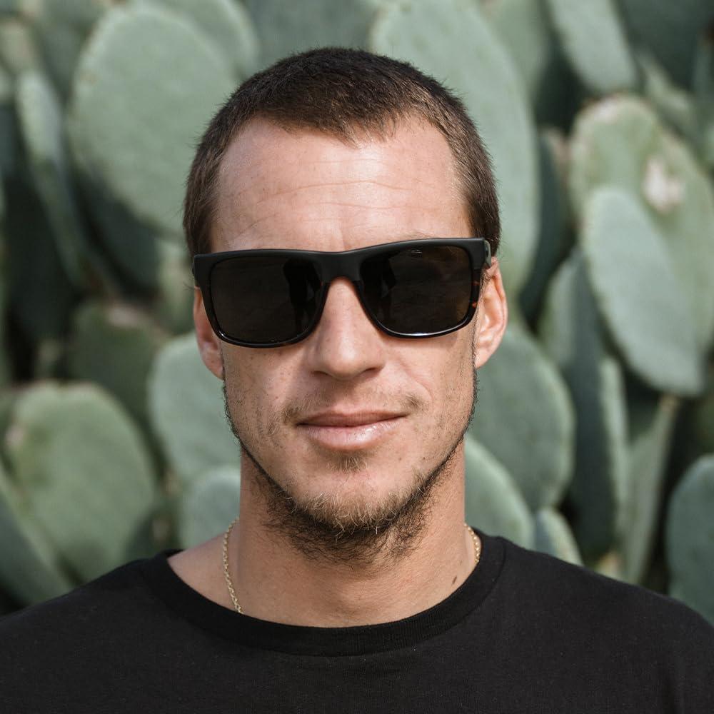 image:imageElectric Swingarm XL Square SunglassesDarkside Tort Grey Polarized