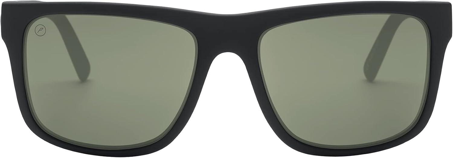image:imageElectric Swingarm XL Square SunglassesMatte BlackOhm Grey Polarized