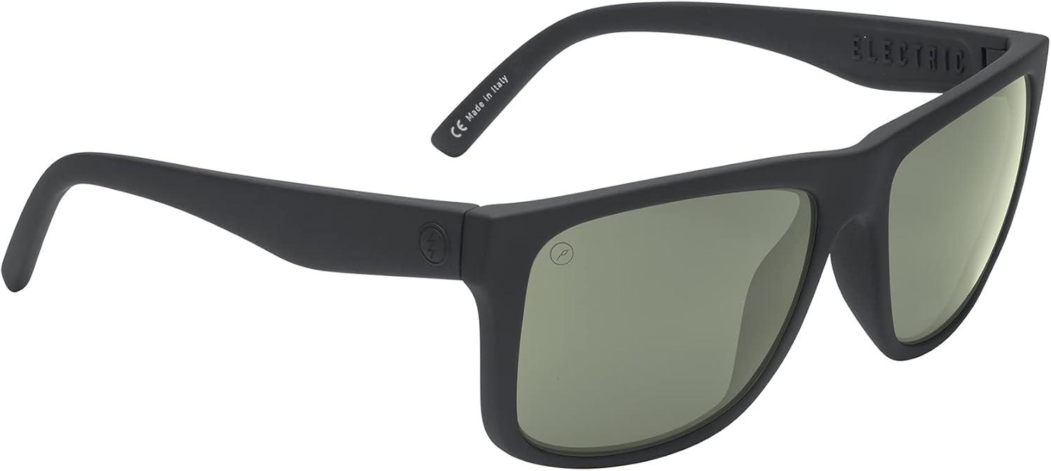 image:imageElectric Swingarm XL Square SunglassesMatte BlackOhm Grey Polarized