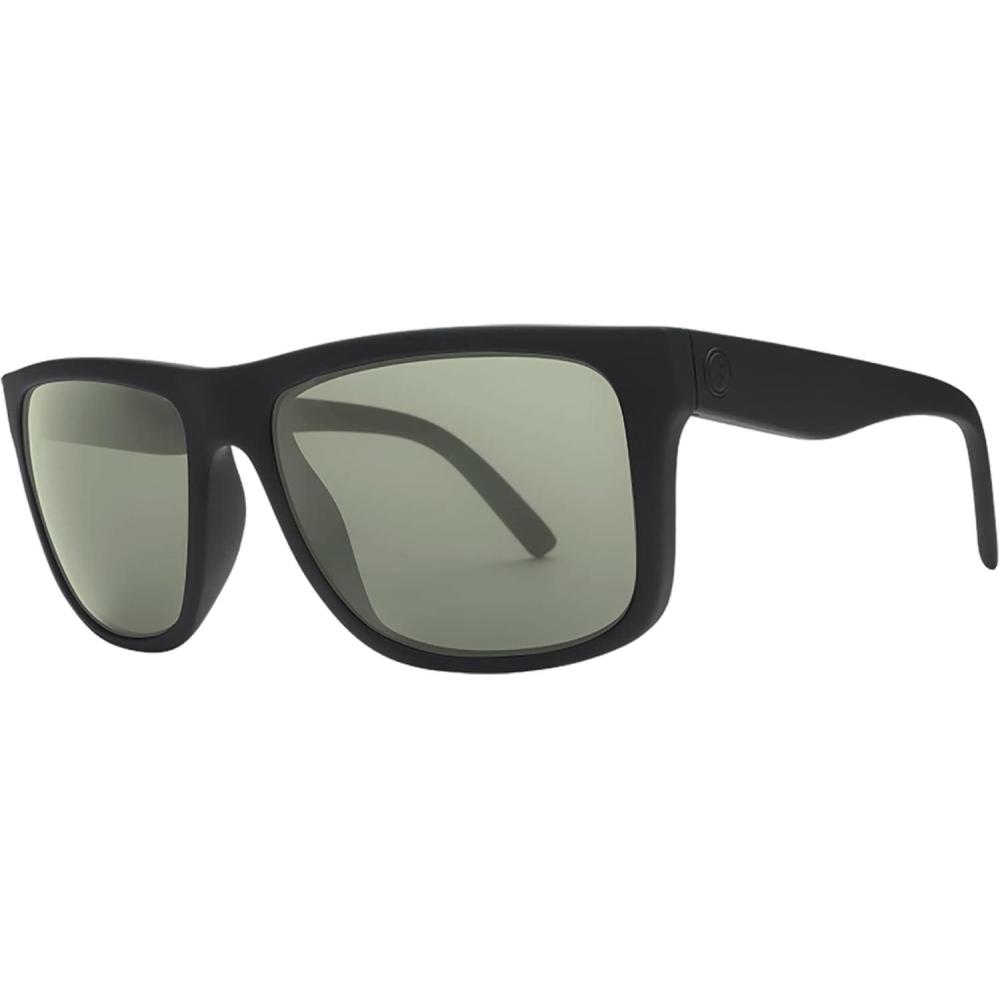image:imageElectric Swingarm XL Square SunglassesMatte BlackOhm Grey Polarized