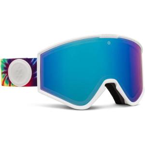 Electric – Kleveland.S, Snow Goggles, Tie Dye Frame, Blue Chrome Lens