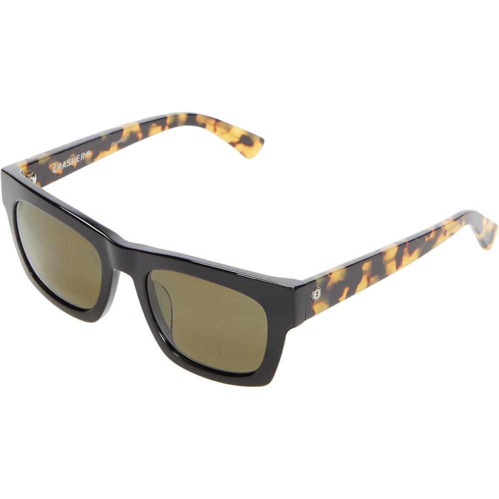 image:imageElectric Visual  Crasher 49Obsidian Tort  Grey Polarized