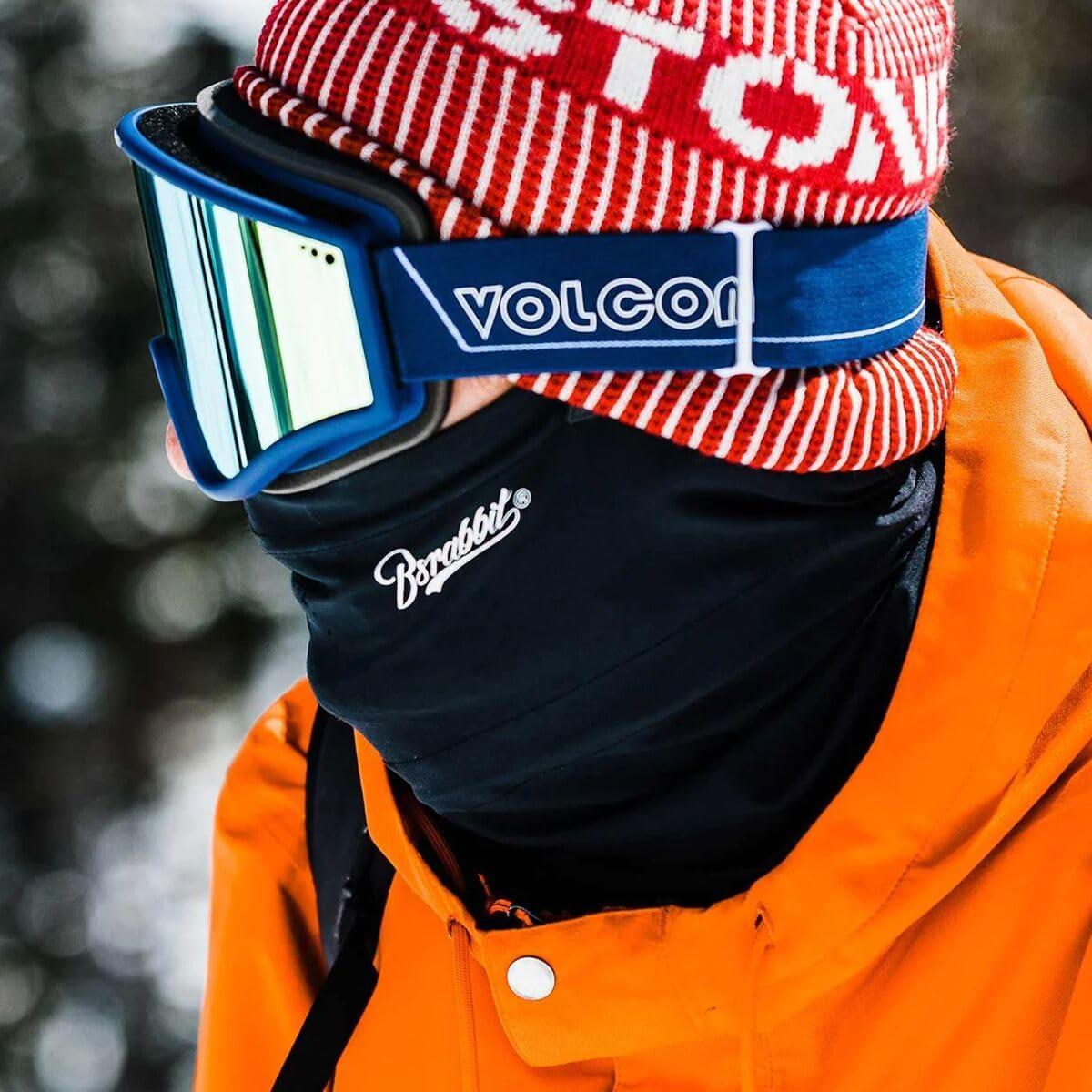 image:imageVolcom Yae GoggleDark BlueWhiteGold Chrome