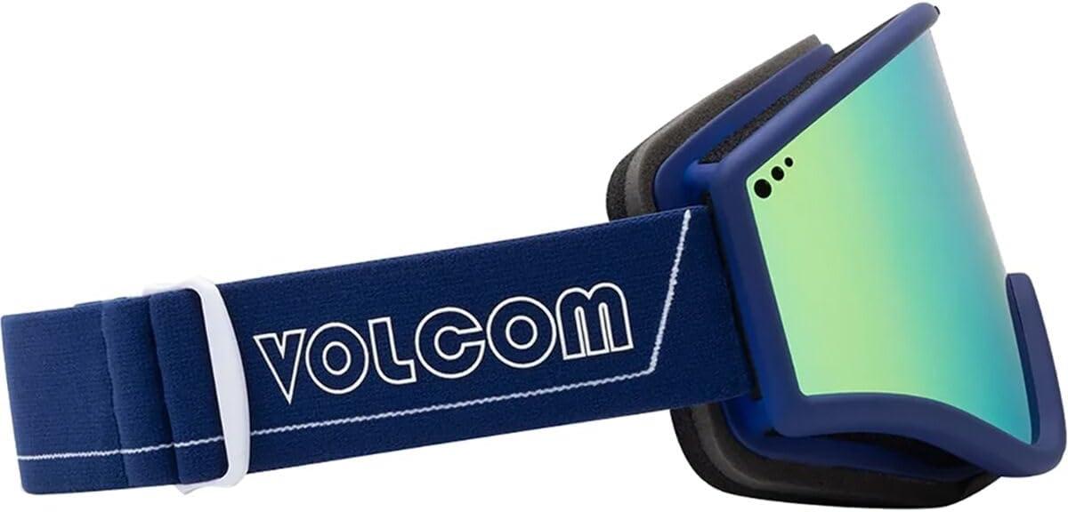 image:imageVolcom Yae GoggleDark BlueWhiteGold Chrome