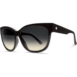 Electric Visual Danger Cat Gradient Sunglasses, Gloss Black
